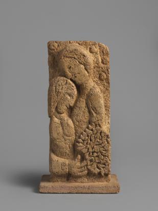 Les Amoureux au bouquet, 1958 - 1959, Sculpture by Marc Chagall